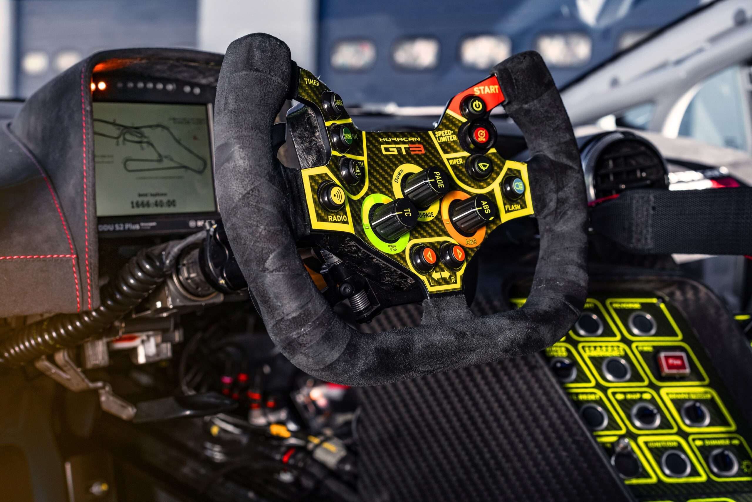 Lamborghini Huracán GT3 EVO2 - Cockpit