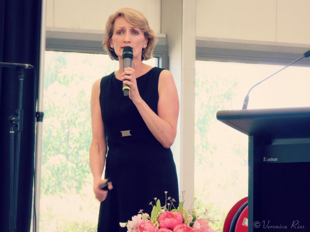 DAY 8 LG Clare on stage vegan day melbourne 2027