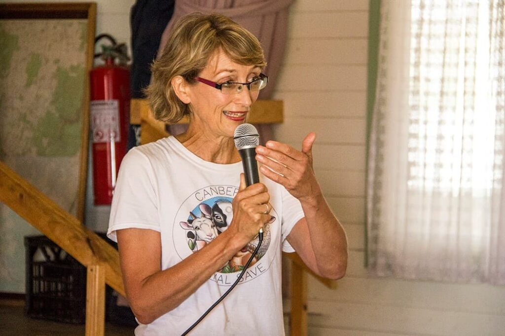 DONE Day 2 Clare at canberra festival speaking