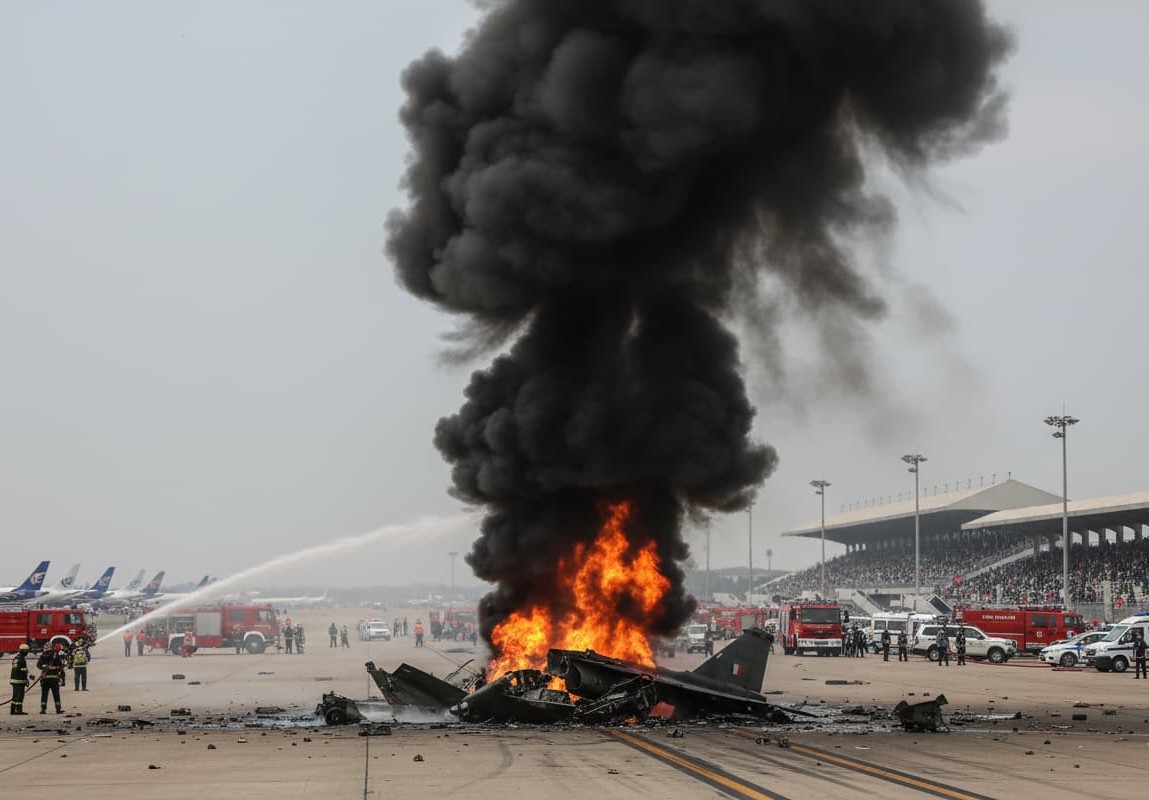 Ground Zero: Watch India’s Flagship Tejas LCA Go Down in Flames on Global Stage