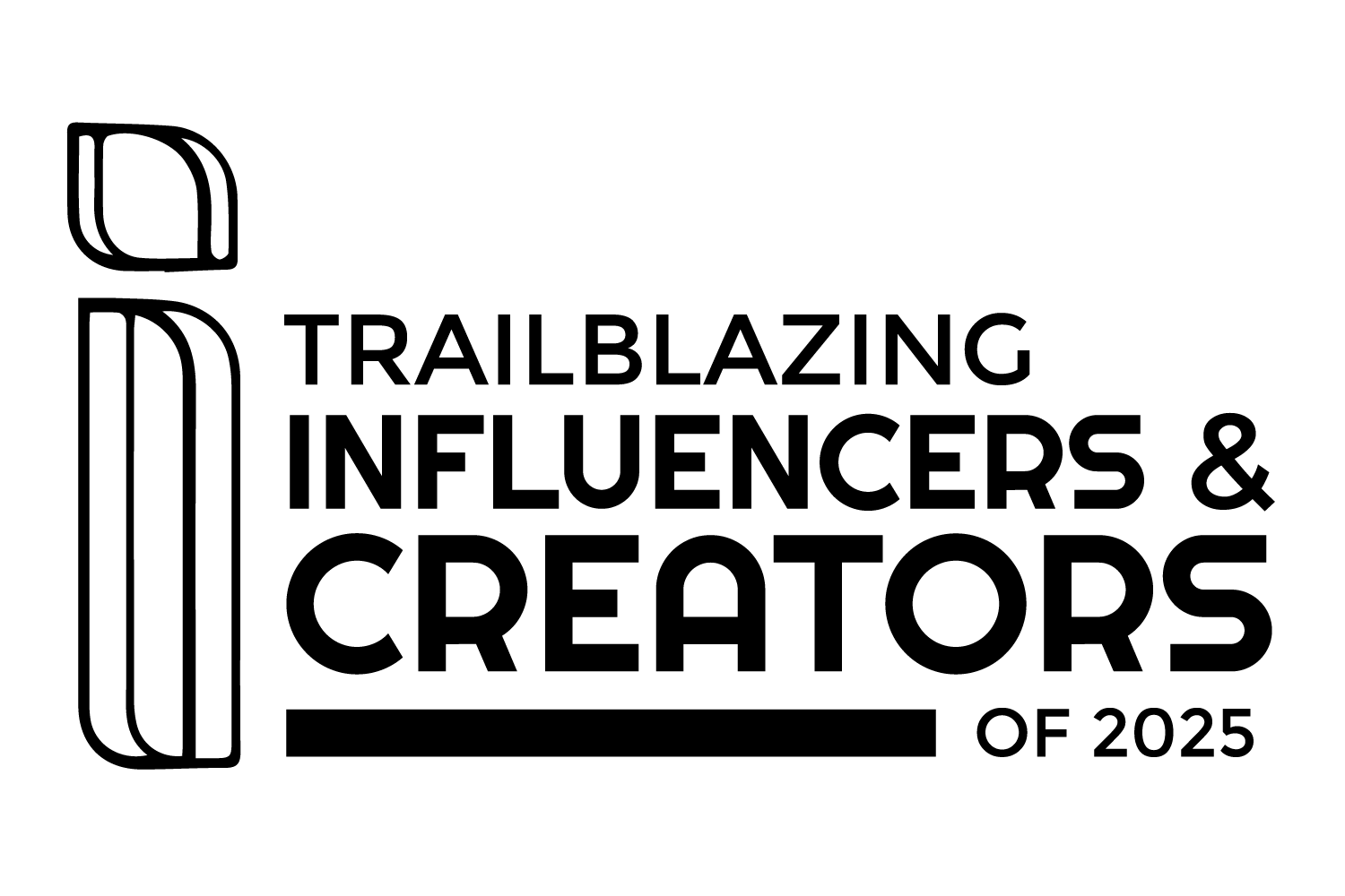 Trailblazing Influencers & Creators of 2025 Logo