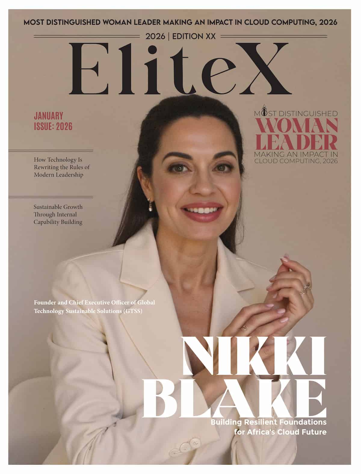 Most Distinguished Woman Leader Making an Impact in Cloud Computing, 2026