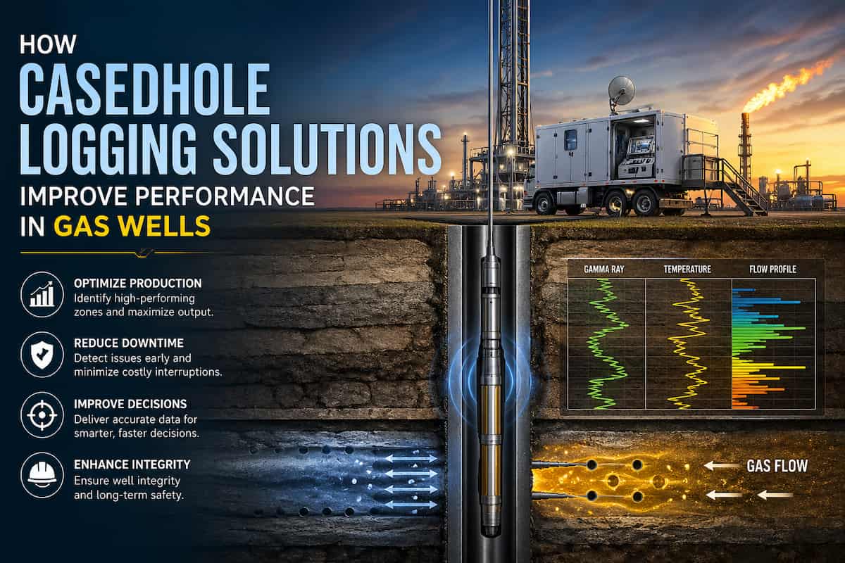 How Casedhole Logging Solutions Improve Performance in Gas Wells